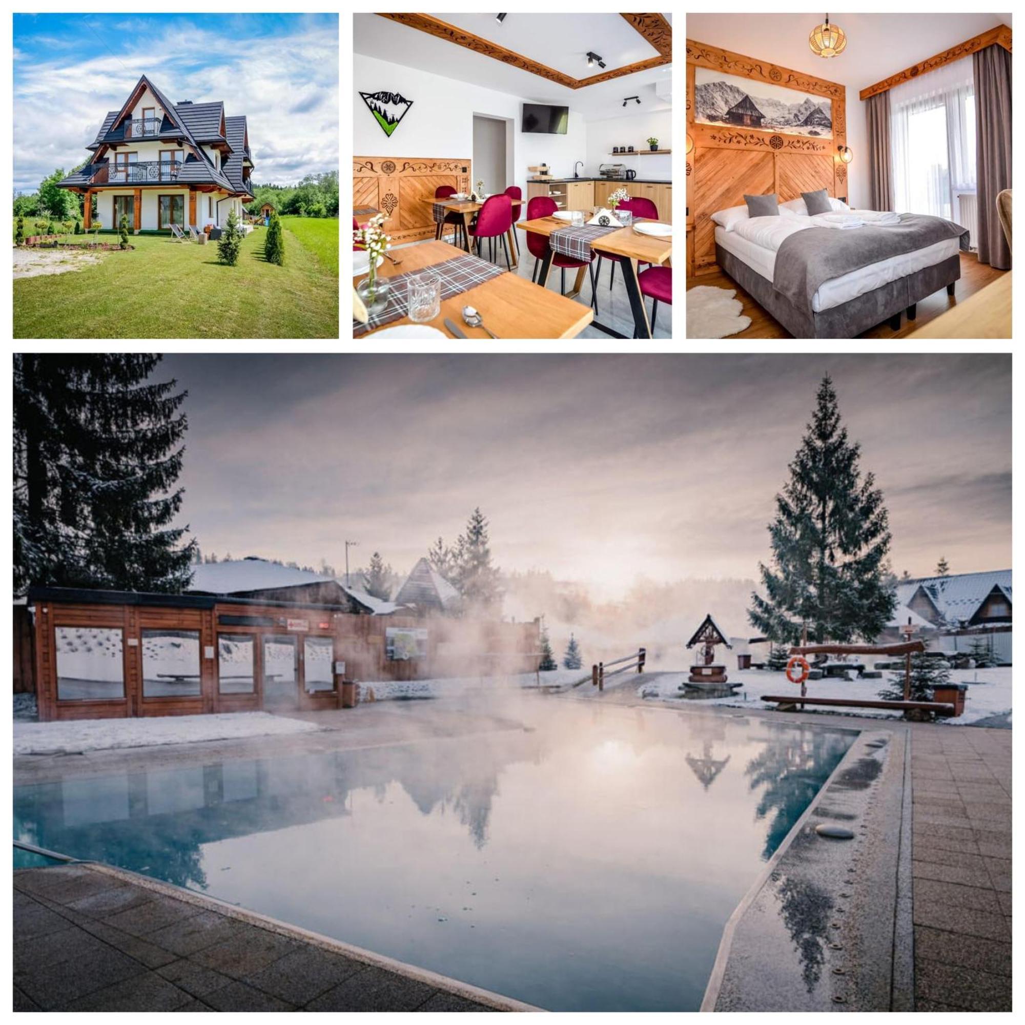 Cicha Woda 300 M Od Goracy Potok I Termy Szaflary Exteriér fotografie