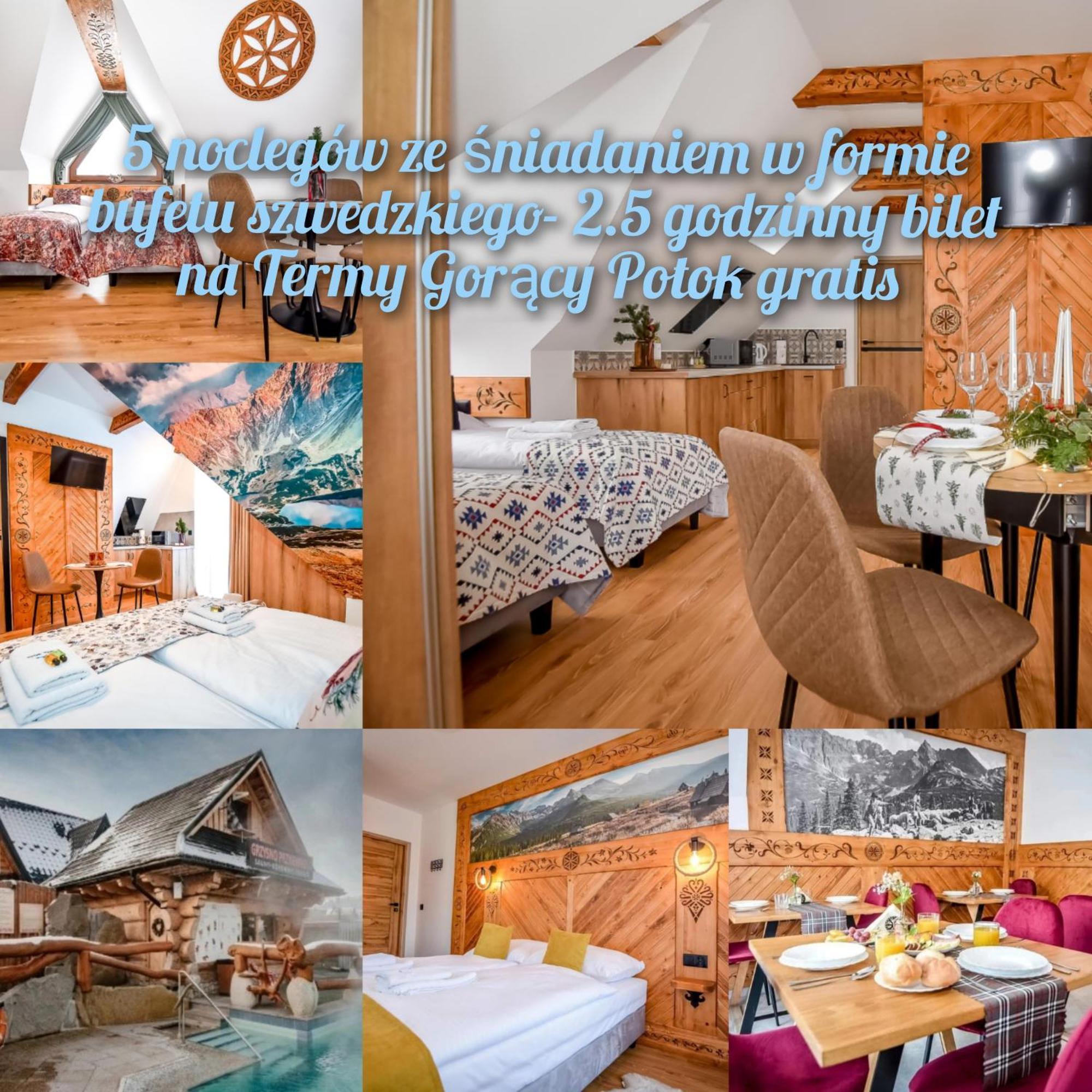 Cicha Woda 300 M Od Goracy Potok I Termy Szaflary Exteriér fotografie